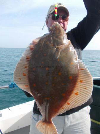 4 lb 9 oz Plaice by Jon Himpfen