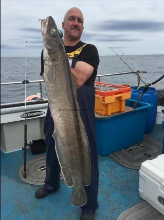 22 lb 8 oz Ling (Common) by Kevin McKie