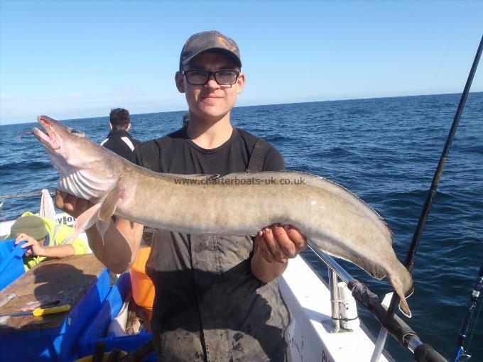 6 lb 8 oz Ling by Jack Blenkin.