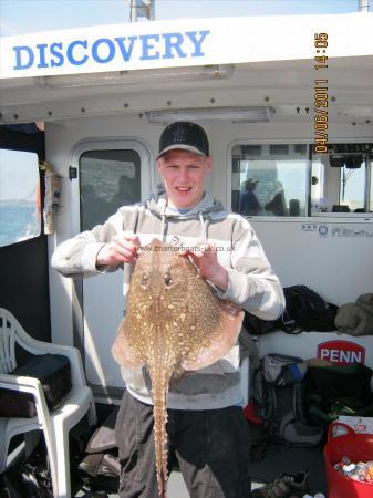 6 lb 4 oz Thornback Ray by Unknown