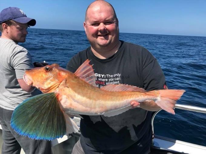 6 lb 8 oz Tub Gurnard by Bryon