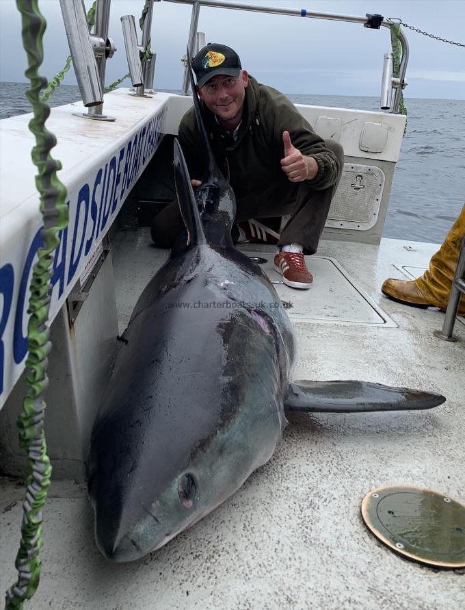 300 lb Porbeagle by Andy Truelove