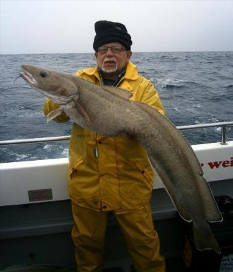 22 lb 8 oz Ling (Common) by Dennis