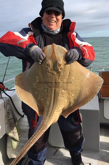 29 lb Blonde Ray by Peter Hellyar