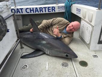 165 lb Porbeagle by Andy Truelove