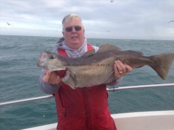 13 lb 4 oz Pollock by Roy Shipway