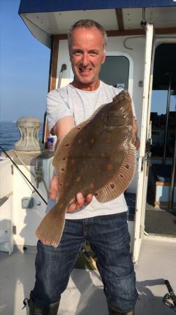 3 lb 6 oz Plaice by Unknown