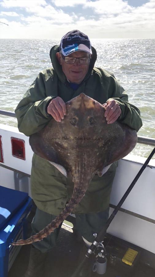 15 lb 1 oz Thornback Ray by Unknown