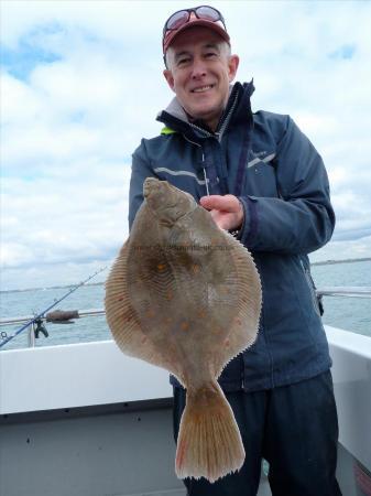 4 lb Plaice by Peter Collins