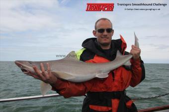 24 lb Starry Smooth-hound by Mark