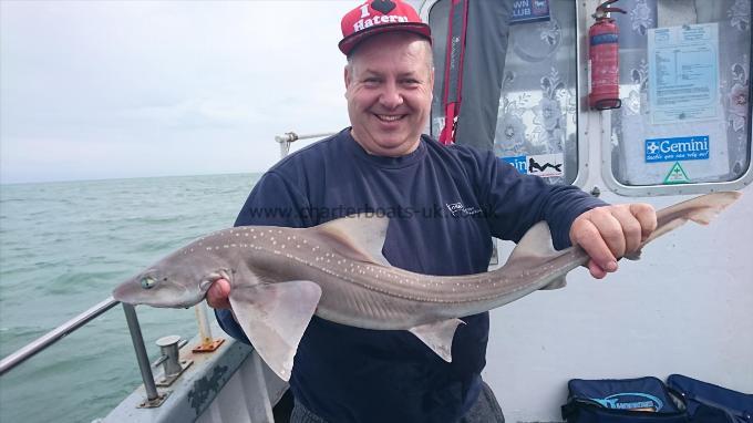 6 lb 9 oz Starry Smooth-hound by Jason Mann from Kent