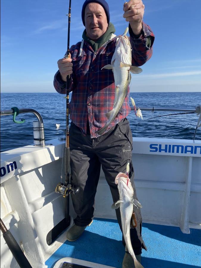 4 lb Cod by Chris Wake.