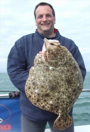 13 lb Turbot by Simon Darlington