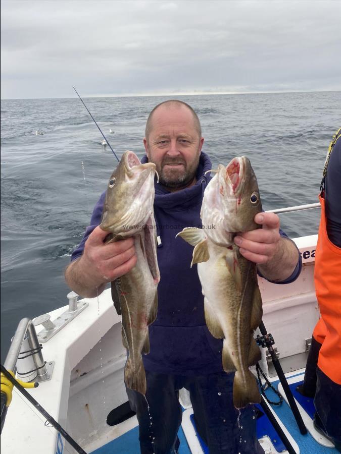 4 lb 6 oz Cod by Simon.