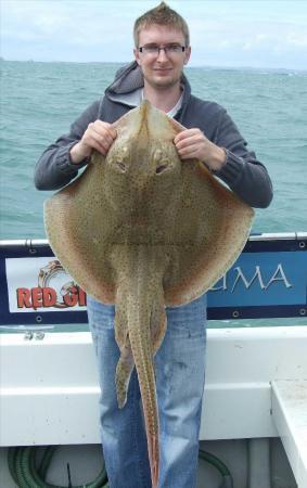 22 lb 8 oz Blonde Ray by Stuart White