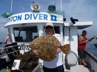 9 lb 2 oz Turbot by michael button