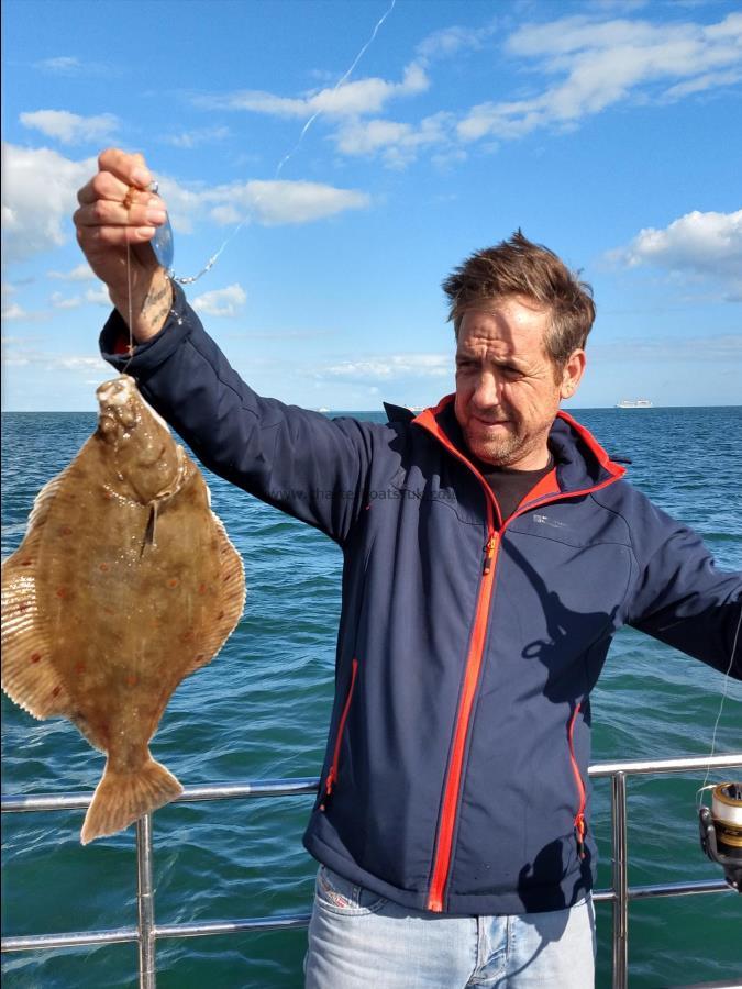 2 lb 4 oz Plaice by Sean