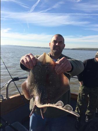 4 lb 35 oz Thornback Ray by Warren