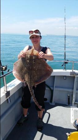 10 lb 8 oz Thornback Ray by Unknown