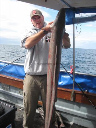 44 lb Conger Eel by James