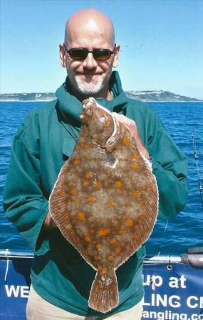 5 lb 4 oz Plaice by John Billett