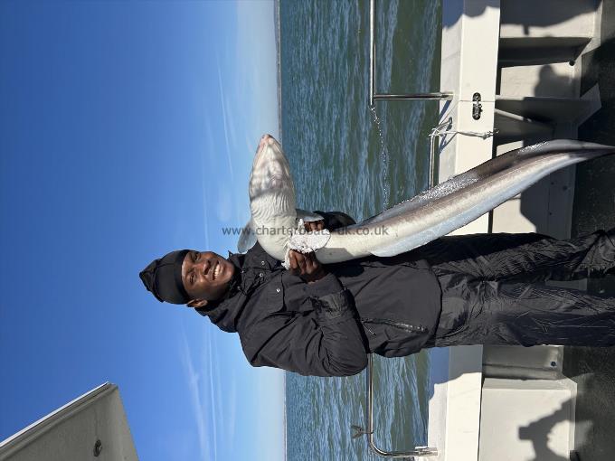 22 lb 6 oz Conger Eel by Unknown