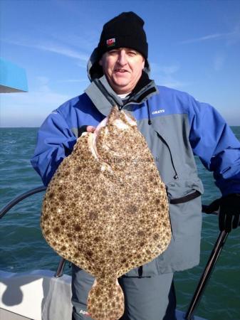 7 lb Turbot by Andrew Wollan