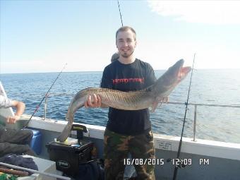 18 lb 2 oz Ling by Dale Clark, Oldham