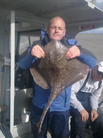 9 lb 8 oz Thornback Ray by mike powell
