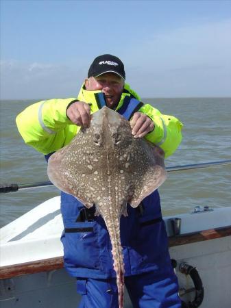 13 lb Thornback Ray by KIETH HADRELL