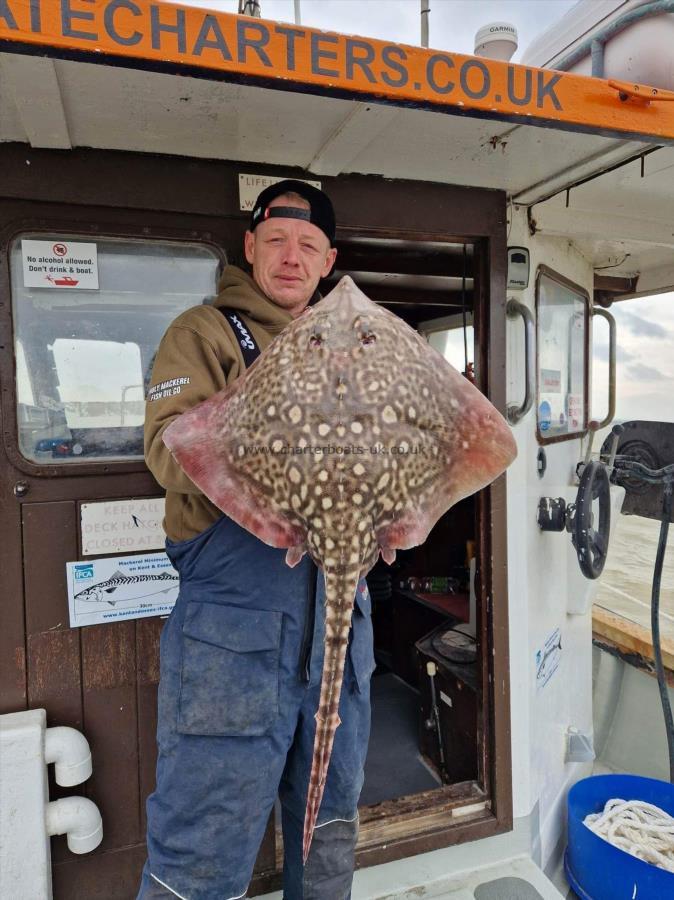 9 lb Thornback Ray by Unknown