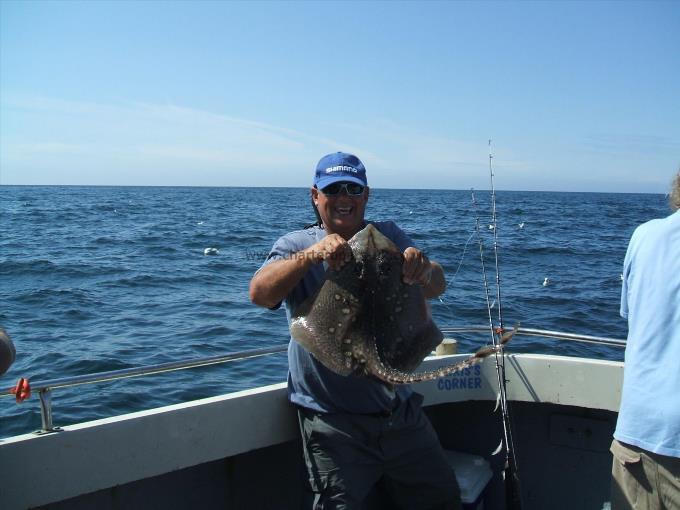 12 lb 6 oz Thornback Ray by Unknown