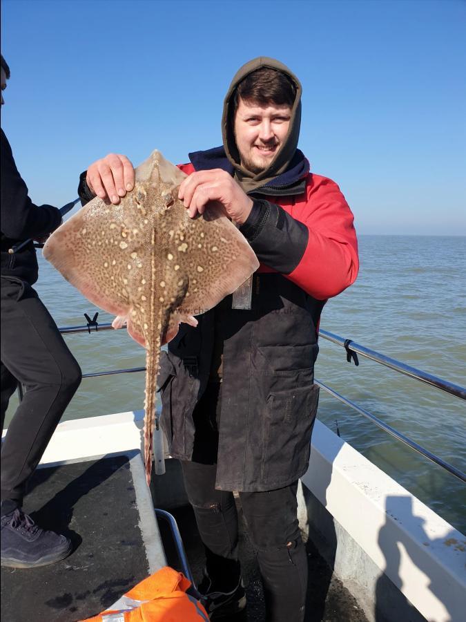 6 lb Thornback Ray by Bob Marshall