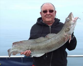 18 lb 12 oz Ling by Colin Gardiner