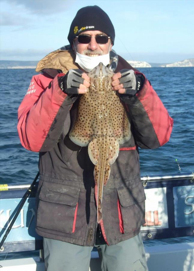 4 lb 8 oz Spotted Ray by Kevin Clark