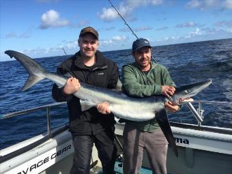 70 lb Blue Shark by Kevin McKie