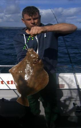 4 lb 10 oz Plaice by Unknown