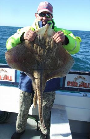 16 lb 8 oz Blonde Ray by Steve Wells