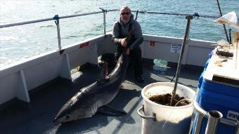 124 lb 2 oz Porbeagle by dave