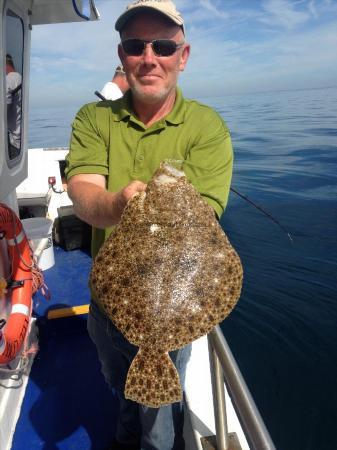 4 lb 6 oz Turbot by Chris mole