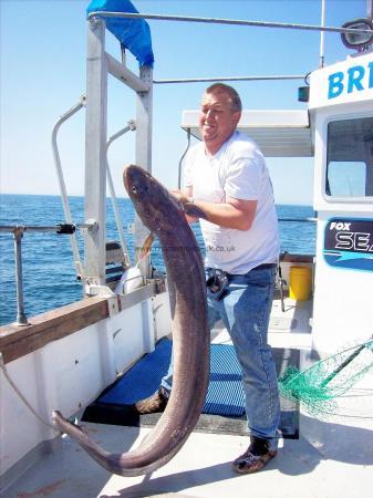 60 lb Conger Eel by barry watts