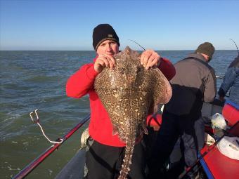 14 lb Thornback Ray by michael wright