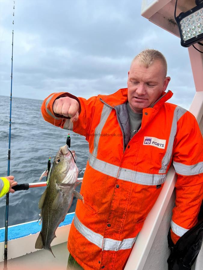 3 lb 4 oz Cod by Craig.