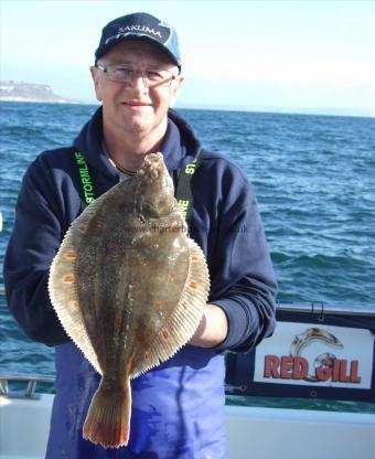 2 lb 8 oz Plaice by Andy Collings