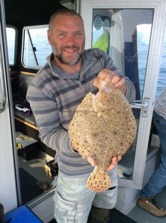 3 lb 8 oz Turbot by Richard