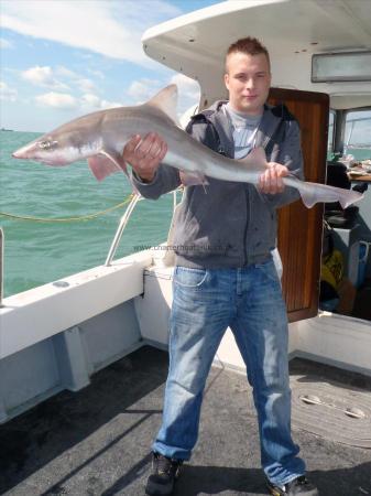 10 lb 8 oz Smooth-hound (Common) by Bob Marshall