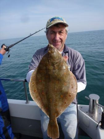 4 lb 8 oz Plaice by Rob Burgin