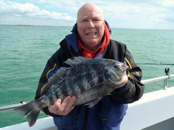 3 lb 8 oz Black Sea Bream by Peter