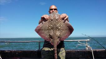 9 lb 2 oz Thornback Ray by John