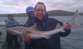 16 lb Smooth-hound (Common) by Unknown